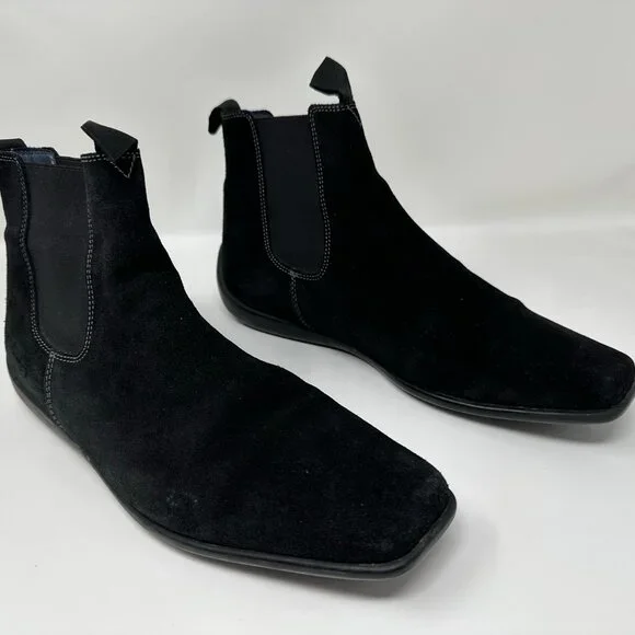 Fluevog Size 10 Black Chelsea Boot EUC - Picture 2 of 7